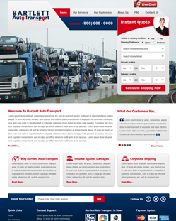 Portfolio of Flat Website Design