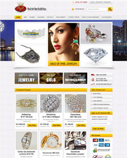 Jwellery ecommerce Website Design