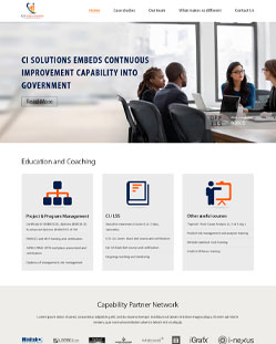 Portfolio of Flat Website Design
