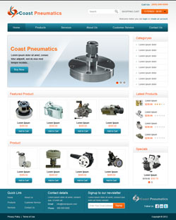 Portfolio of Flat Website Design
