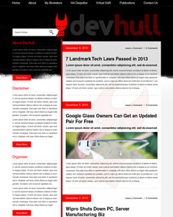 Portfolio of Flat Website Design