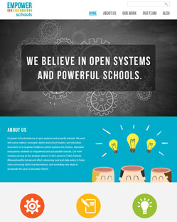 Portfolio of Flat Website Design
