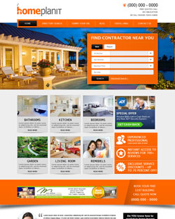 Portfolio of Flat Website Design
