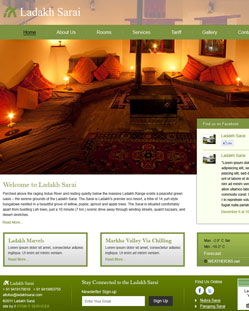 Portfolio of Flat Website Design