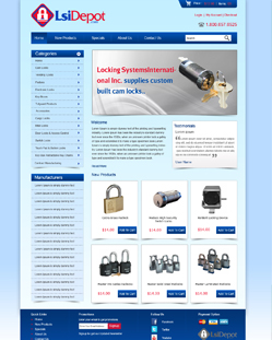 Portfolio of Flat Website Design