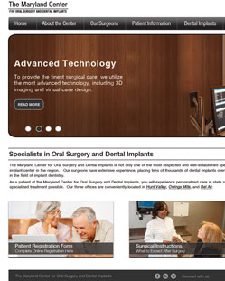 Portfolio of Flat Website Design