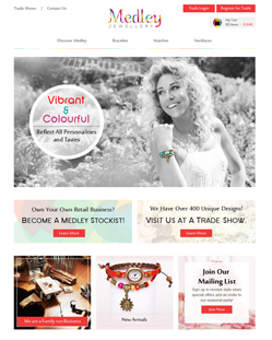 Portfolio of Flat Website Design