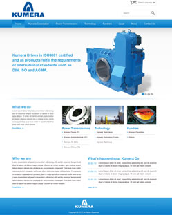 Portfolio of Flat Website Design