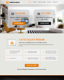 Portfolio of Flat Website Design