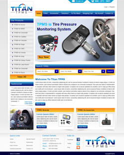 Portfolio of Flat Website Design